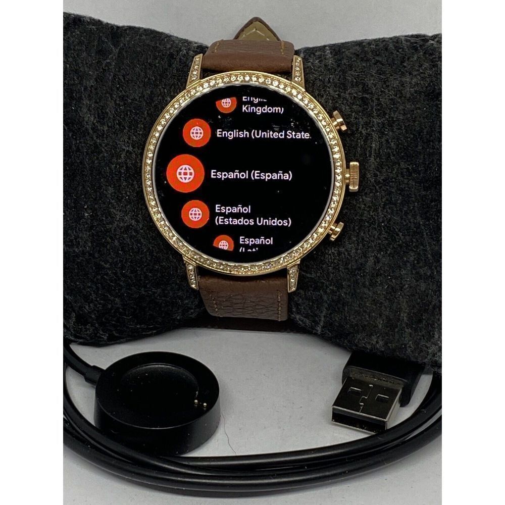 Fossil Gen 4 Authentic Digital Dial Smart Watch Custom Band FTW6011 LT451